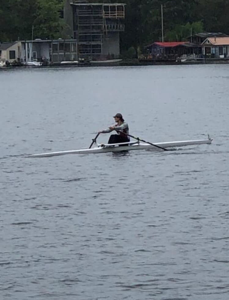 Rowing training